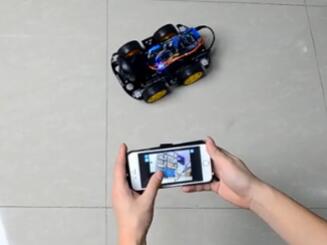 DS Robot WIFI视频小车机器人演示视频