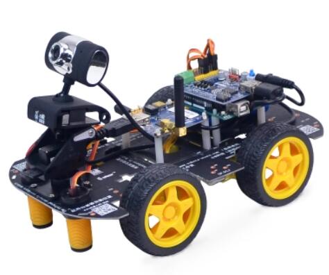 WIFI智能小车机器人全功能展示